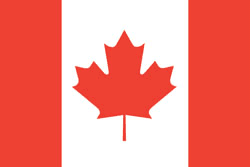 Escudo ou bandeira de Canadá
