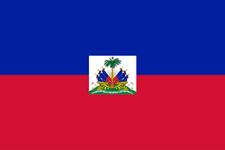 Escudo ou bandeira de Haiti