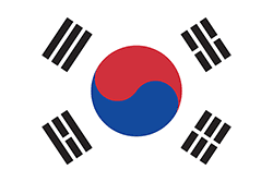 Escudo ou bandeira de Coreia do Sul