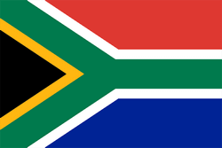Escudo ou bandeira de África do Sul